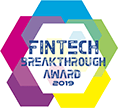 FinTech Breakthrough Award 2020 badge