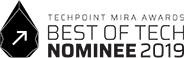 2019 TechPoint Mira Award badge
