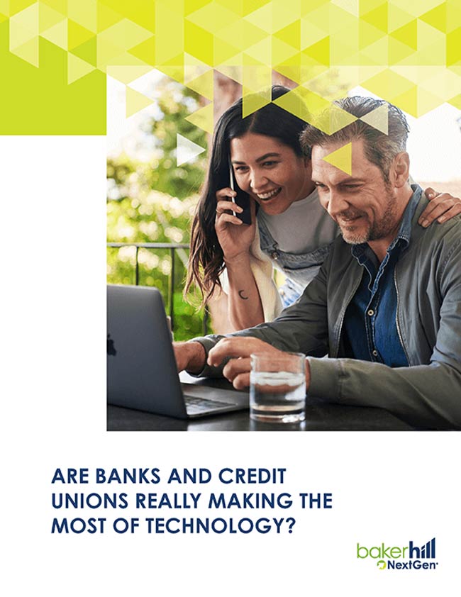 Cover of whitepaper that talks about digital lending strategy for banks and credit unions.