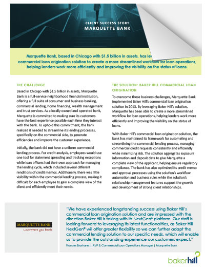 marquette bank offer cover